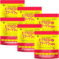 FINE Japan Collagen Peptides. Hyaluronic & Collagen + Ubiquinol. Marine Collagen Powder with Elastin. Non-GMO. Supports Skin, Hair, Joints and Bones. (210g/7.4oz x Approx. 28 Days Course) Set of 6