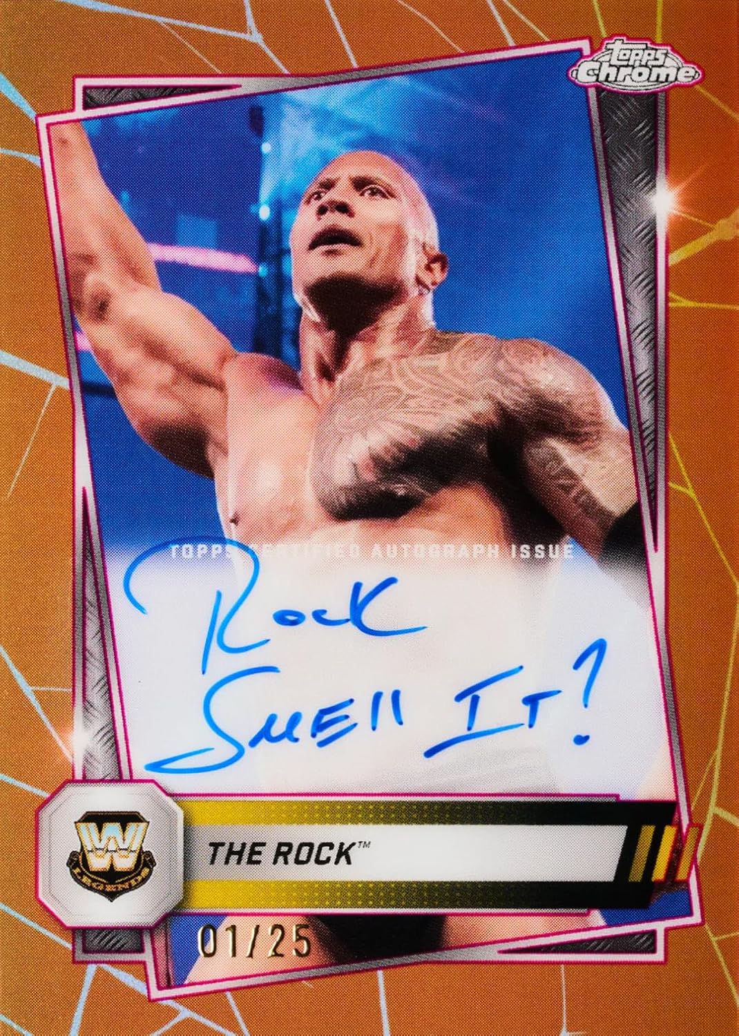 Chrome WWE Mega Box by Topps