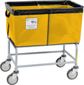 R&B Wire™ 464 Elevated Vinyl Truck, 4 Bushel Capacity, Yellow, Made in USA