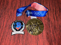Xander Schauffele Signed 2020 Tokyo Olympics Replica Medal Golf Beckett #2 - Autographed Golf Equipment