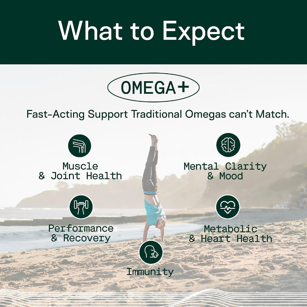 Adapt Naturals Omega 3 Fish Oil Supplement with Bioavailable Curcumin & Black Seed, 1500mg Fish Oil EPA DHA Omega 3 Fatty Acids to Support Joints, Muscles & Heart | Unflavored - 60 Days Supply