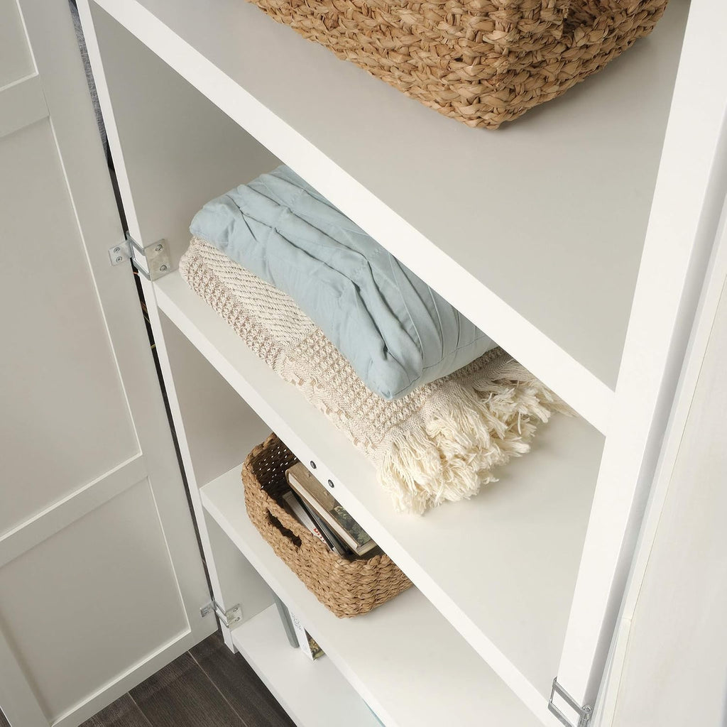 Sauder HomePlus Storage Cabinet/ Pantry cabinets, White finish