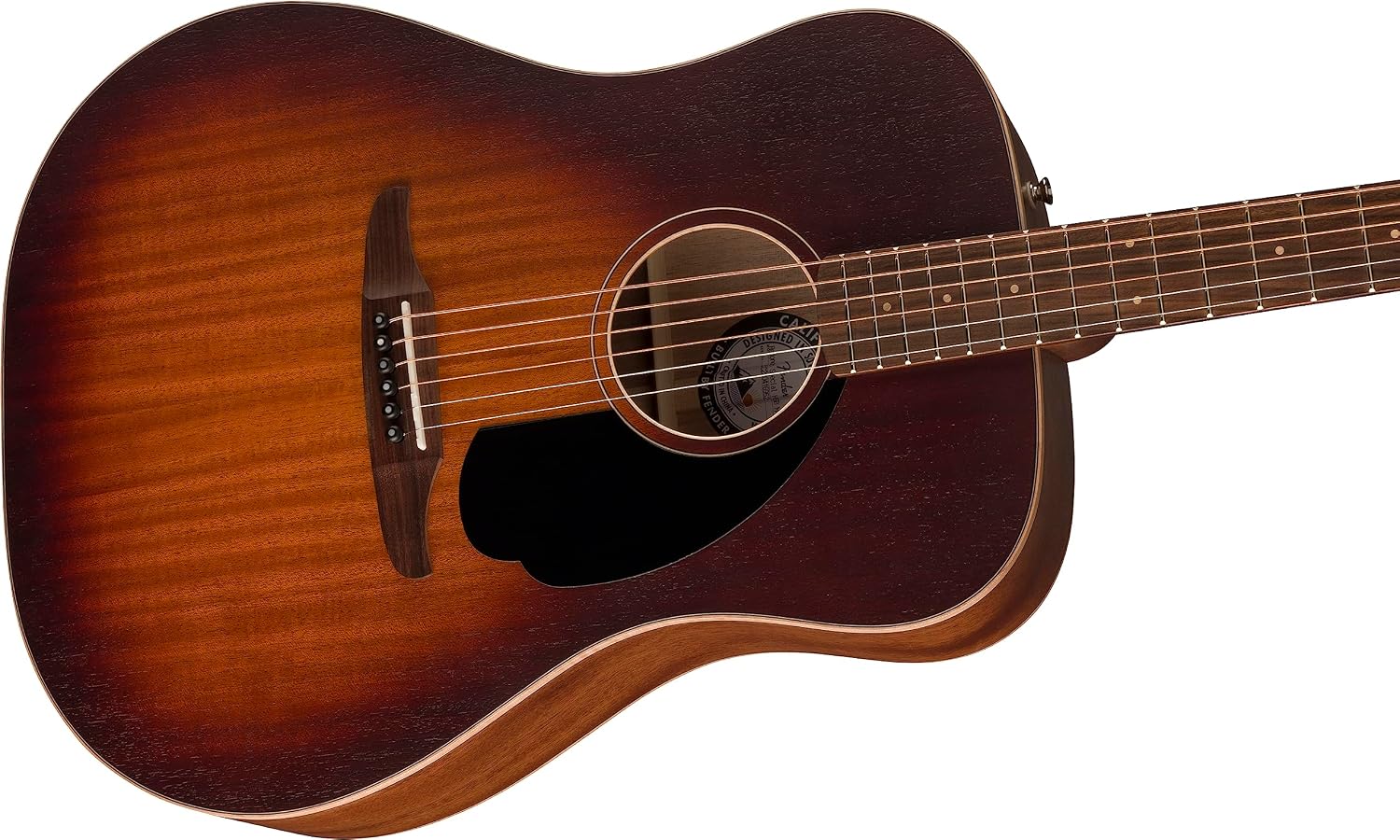 Fender 6 String Acoustic Guitar, Right-Hand, Honey Burst (0970812142)