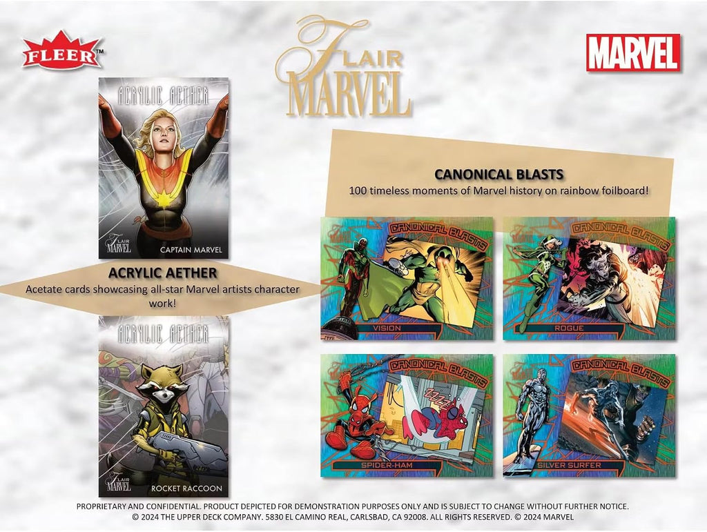 2024 Upper Deck Flair Marvel box (12 pks/bx)
