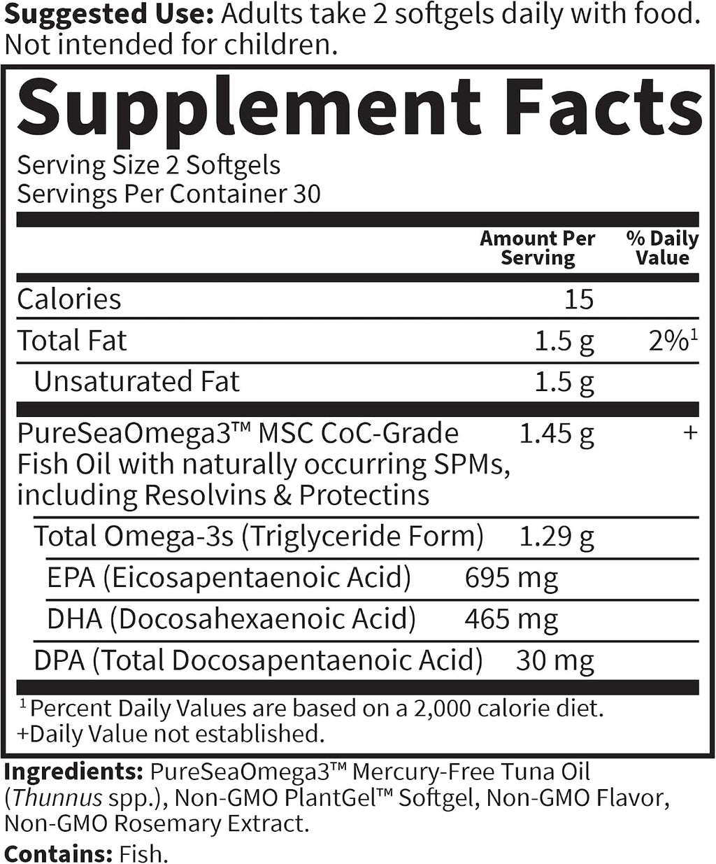 Garden of Life Dr. Formulated Advanced Omega Fish Oil-Lemon, 1,290mg EPA,DHA+DPA in Triglyceride Form,Single Source Omega 3 Supplement for Ultimate Brain & Heart Health,Non-GMO,60 Softgels (Pack of 6)