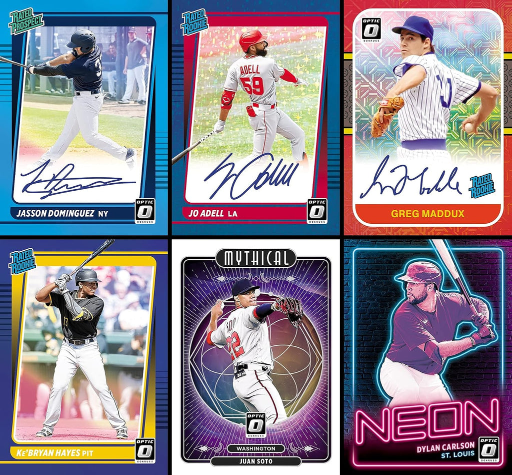 2021 Panini Donruss Optic Baseball HOBBY box (20 pks/bx)
