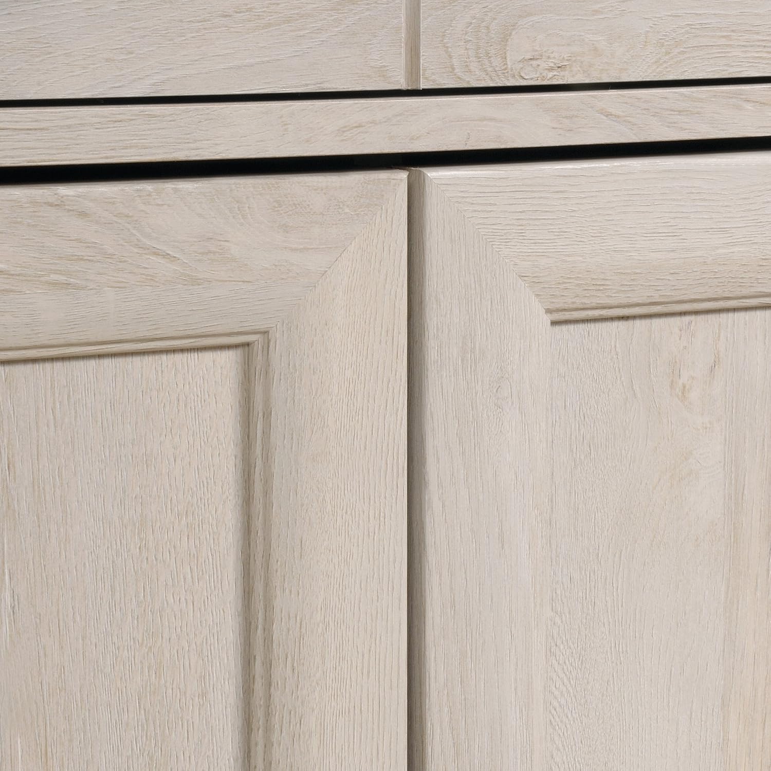 Sauder Edge Water Accent Storage Cabinet with Doors, Utility Cabinet, in Chalked Chestnut finish