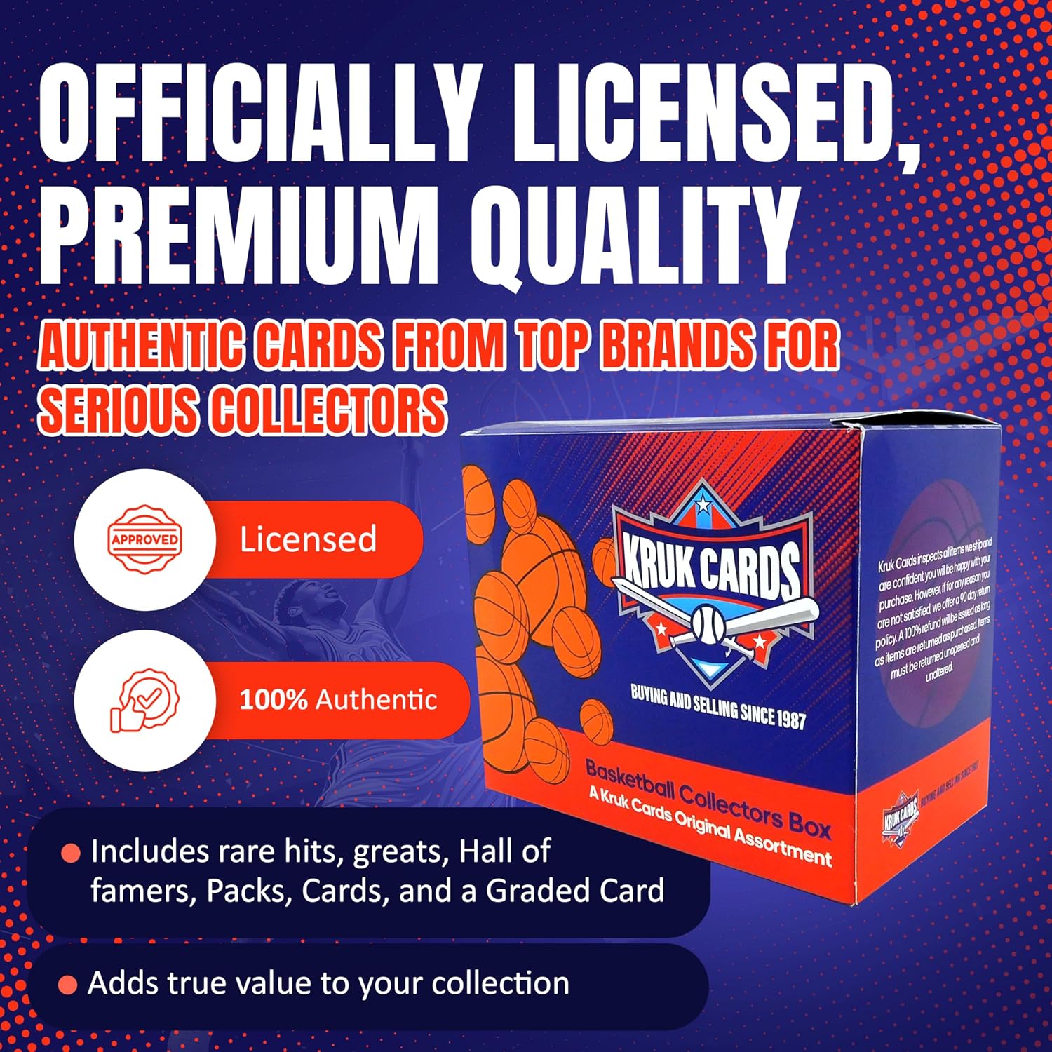 Ultimate Basketball Card Collection | PSA Graded 8+ Star, 5 Hits: Auto, Relic, Numbered, 3 Greats, 300 Assorted Basketball Cards, 20 HOF, 3 Vintage Packs | For Sports Card Collectors