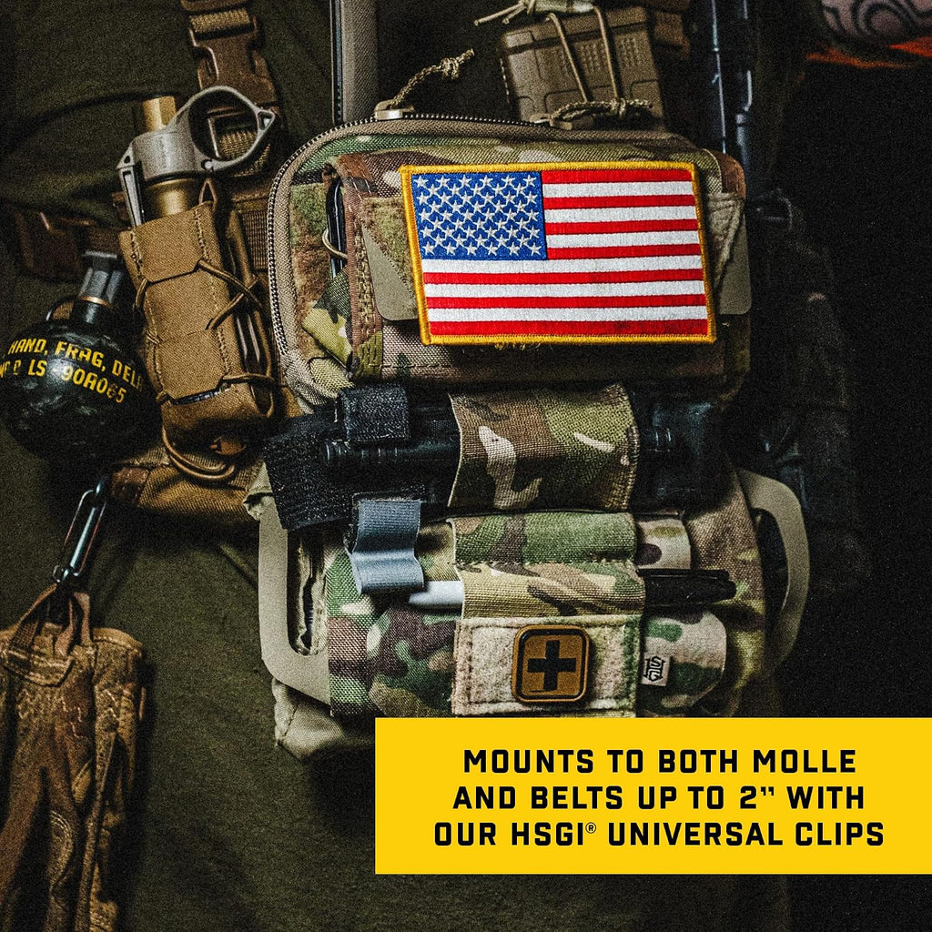 High Speed Gear - Reflex IFAK System, Police Gear & Military Gear, Medical MOLLE Pouch for Professionals