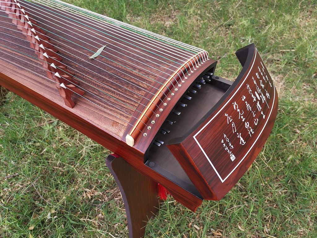 LANDTOM Professional Sandal and Paulownia Guzheng (163cm) for Adults/Children/Beginner/Intermediate