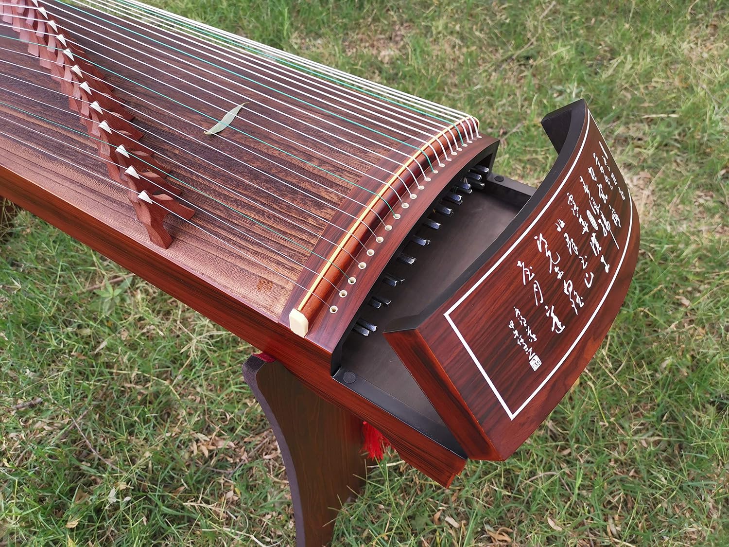 LANDTOM Professional Sandal and Paulownia Guzheng (163cm) for Adults/Children/Beginner/Intermediate